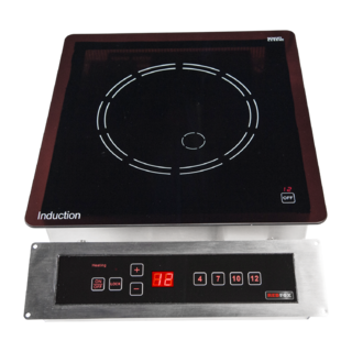 photo 1 plaque à induction drop-in électrique, 12 niveaux de puissance - rib 35 d