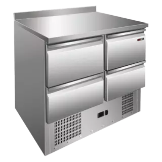 photo 1 table réfrigérée 2x2 tiroirs - mtz 904 n