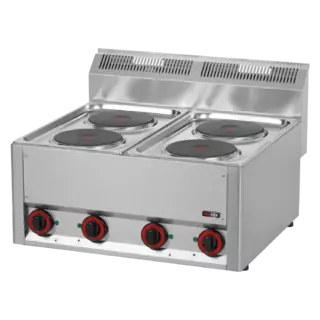 photo 1 fourneau électrique 4x feu sans soubassement 400 v - sp 60 els