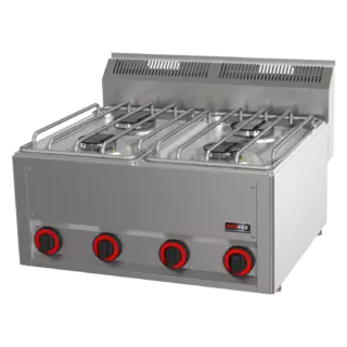 photo 1 fourneau à gaz 4x brûleur sans soubassement - sp 60 gl