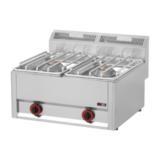 photo 1 fourneau à gaz 2x4,5 kw (spsl-66-2g)  - sp 60/2 gls