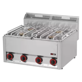 photo 1 fourneau à gaz 4x brûleur sans soubassement - sp 60 gls