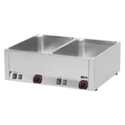 Photo 1 matériel référence RED59: Bain marie  électrique 2x GN 1/1 - 150 TOP - BM 2115