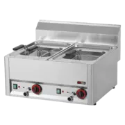 Photo 1 matériel référence RED6027: Cuiseur à pâtes électrique 8+8 l sans soubassement 400 V - VT 60 EL