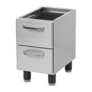 Photo 1 matériel référence RED6184: Soubassement 2x tiroir, fermé 33x53 - PZ 30 L