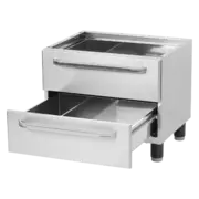 Photo 1 matériel référence RED6185: Soubassement 2x tiroir, fermé 66x53 - PZ 60 L