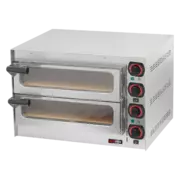 Photo 1 matériel référence RED7250: Four à pizza snack à deux étages  - FP 67 R