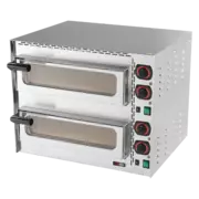 Photo 1 matériel référence RED7251: Four à pizza snack à deux étages  - FP 68 R