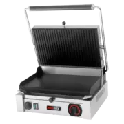 Photo 1 matériel référence RED7305: Panini Grill électrique lisse 41x41 téflon 230 V - PM 2015 LTF