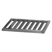 Photo 1 matériel référence RED7352: Étagère de table de lavage - grille 100x60 - PMSR 6010