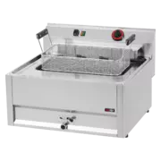 Photo 1 matériel référence RED7381: Friteuse électrique 0,56 kW/l, 16 l sans soubassement 400 V - FE 66 ELT