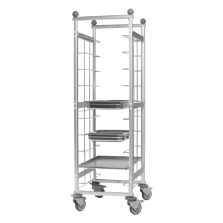 photo 1 chariot d’étagères gn 10 inserts - vr 10 gn