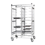 Photo 1 matériel référence RED8037: Chariot d’étagères plateaux 20 inserts - VR 20 P