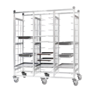 Photo 1 matériel référence RED8040: Chariot d’étagères GN 30 inserts - VR 30 GN