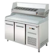 Photo 1 matériel référence RED8774: Vitrine refrigerée 150 cm GN 1/4 pour table RTP-2D - RCH 4150