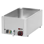 Photo 1 matériel référence RED93: Bain marie électrique GN 1/1 - 150 TOP avec vidange - BMV 1115