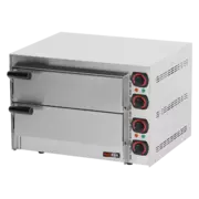Photo 1 matériel référence RED959: Four à pizza snack à deux étages - FP 66 R