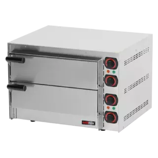 photo 1 four à pizza snack à deux étages - fp 66 r