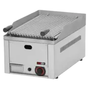 Photo 1 matériel référence RED9629: Grill pierre de lave à gaz 31x48 TOP - GL 30 GS