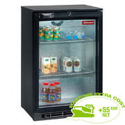 Refroidisseur de bouteilles ventilé back bar 1 porte battante