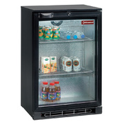 Refroidisseur de bouteilles ventilé back bar 1 porte battante