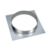 Photo matériel référence PV3240 : Platine virole pour hotte - sortie 320 à 350 mm