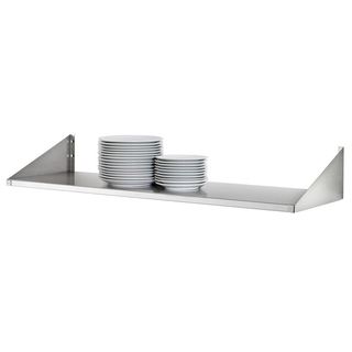 photo 1 etagère murale sur console profondeur 300 x 1200 mm