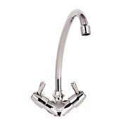 Robinet mélangeur monotrou 1/4 de tour modèle standard col 200mm