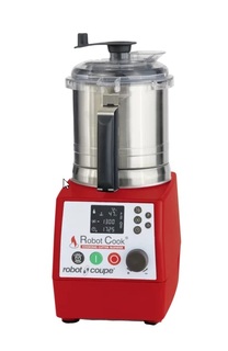 photo 1 robot cook - cutter-blender chauffant doté d'une cuve inox de 3,7 litres. capacité liquide 2,5 litres + ensemble cuve supplémentaire