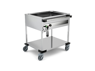 photo 1 chariot bain-marie usage frontal