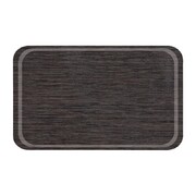 Photo 1 matériel référence DA717: Plateau rond en mélamine Roltex GN1/1 antidérapant 530x325mm wengé
