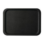 Photo 1 matériel référence DA774: Plateau antidérapant Roltex Blackline rond 490 x 340mm noir