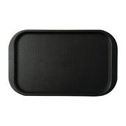 Photo 1 matériel référence DA775: Plateau antidérapant Roltex Blackline rond 630 x 390mm noir