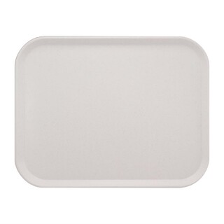 photo 1 plateau de service en polyester roltex america 460x360mm gris moucheté