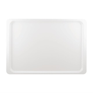 photo 1 plateau de service en polyester roltex euronorme 530 x 370mm blanc