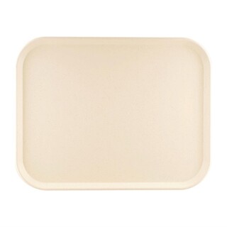 photo 1 plateau de service en polyester roltex america 460x360mm beige