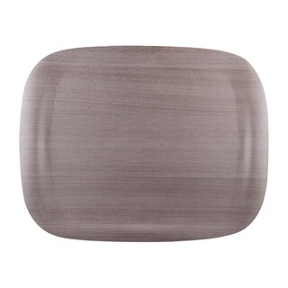 photo 1 plateau de service roltex wave 46x36cm bois gris veiné