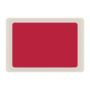 Photo 1 matériel référence DS081: Plateau de service en polyester Roltex Euronorme 530x370mm rouge