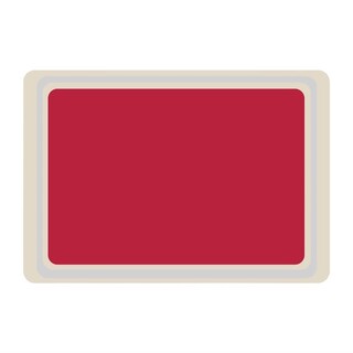 photo 1 plateau de service en polyester roltex euronorme 530x370mm rouge