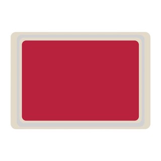 photo 1 plateau de service en polyester roltex euronorme 530x370mm rouge