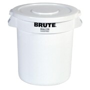 Photo 1 matériel référence L651: Collecteur Rubbermaid Brute blanc 37,9L