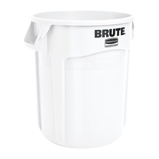 photo 1 collecteur rubbermaid brute blanc 76l