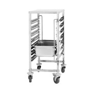 Photo 1 matériel référence 54TR10ABA: Chariot Mobile Inox GN 1/1 - 10 Niveaux - 54TR10A