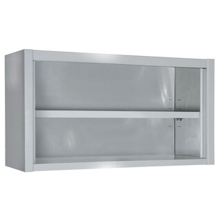 photo 1 placard inox mural ouvert 0800 x 400 x 650 mm