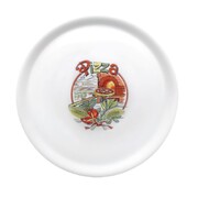 Photo 1 matériel référence DJ956: Assiettes à pizza en porcelaine 31 cm Saturnia décor Pizza (lot de 6)