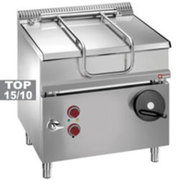 Sauteuse électrique basculante cuve inox, 60 litres