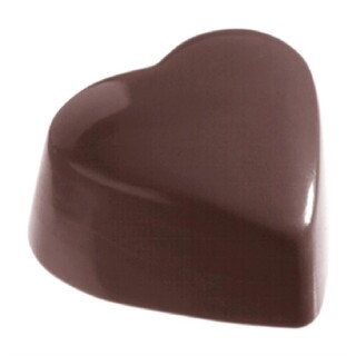 photo 5 moule à chocolat schneider coeur - 24 empreintes