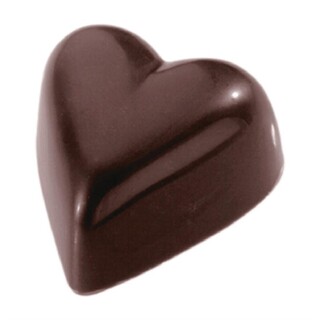 photo 4 moule à chocolat schneider coeur - 24 empreintes