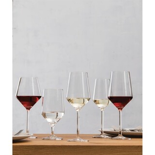 photo 4 verres à vin rouge en cristal schott zwiesel pure 540ml  - lot de 6