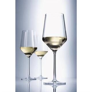 photo 3 verres à vin blanc en cristal schott zwiesel pure 408ml  - lot de 6